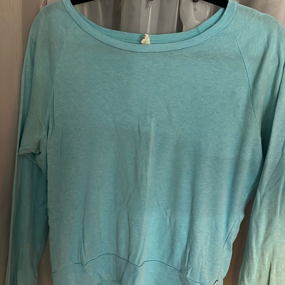 TNA Teal Long Sleeve - Size XS